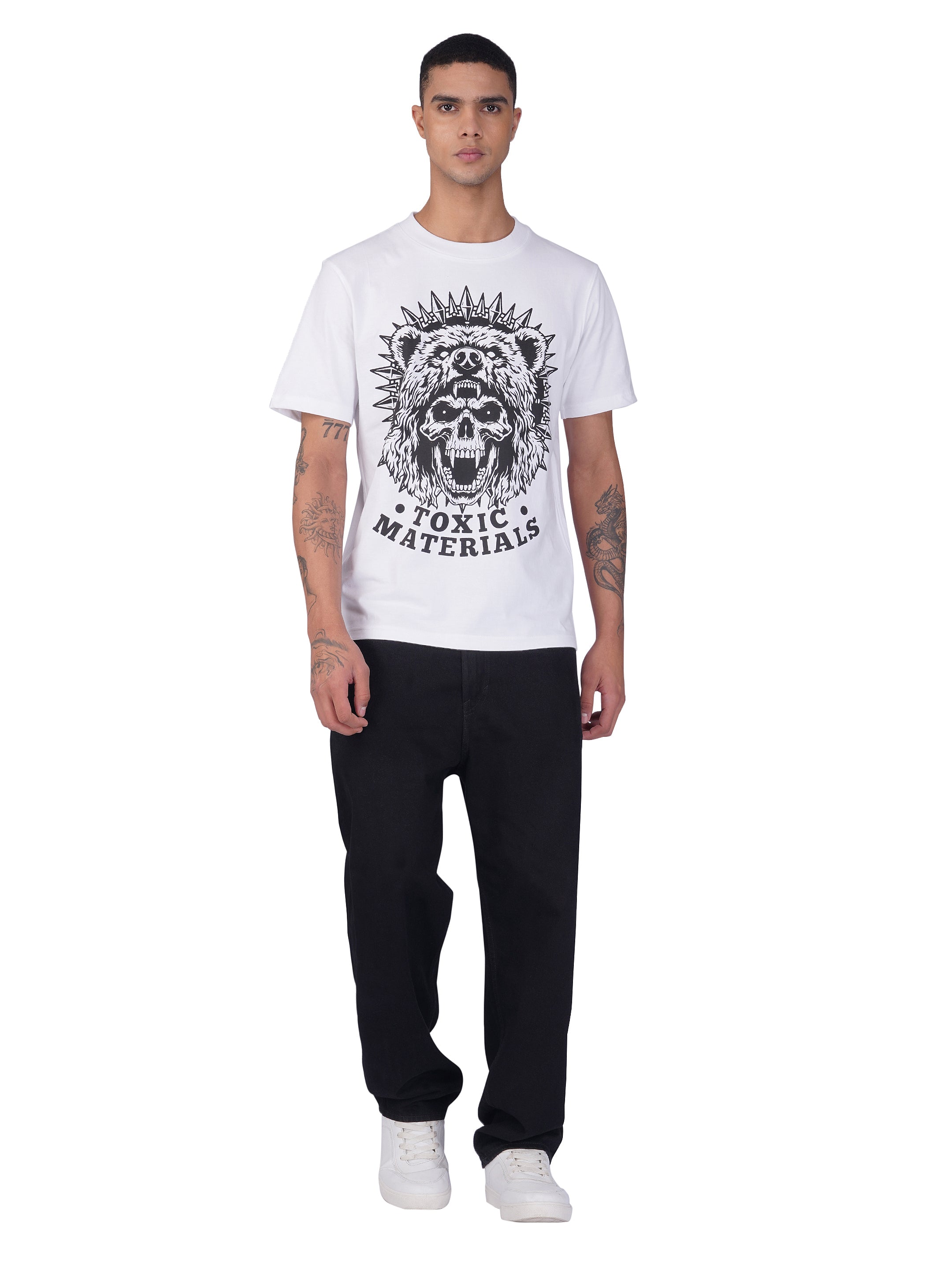 Toxic Materials Hunter White T-Shirt
