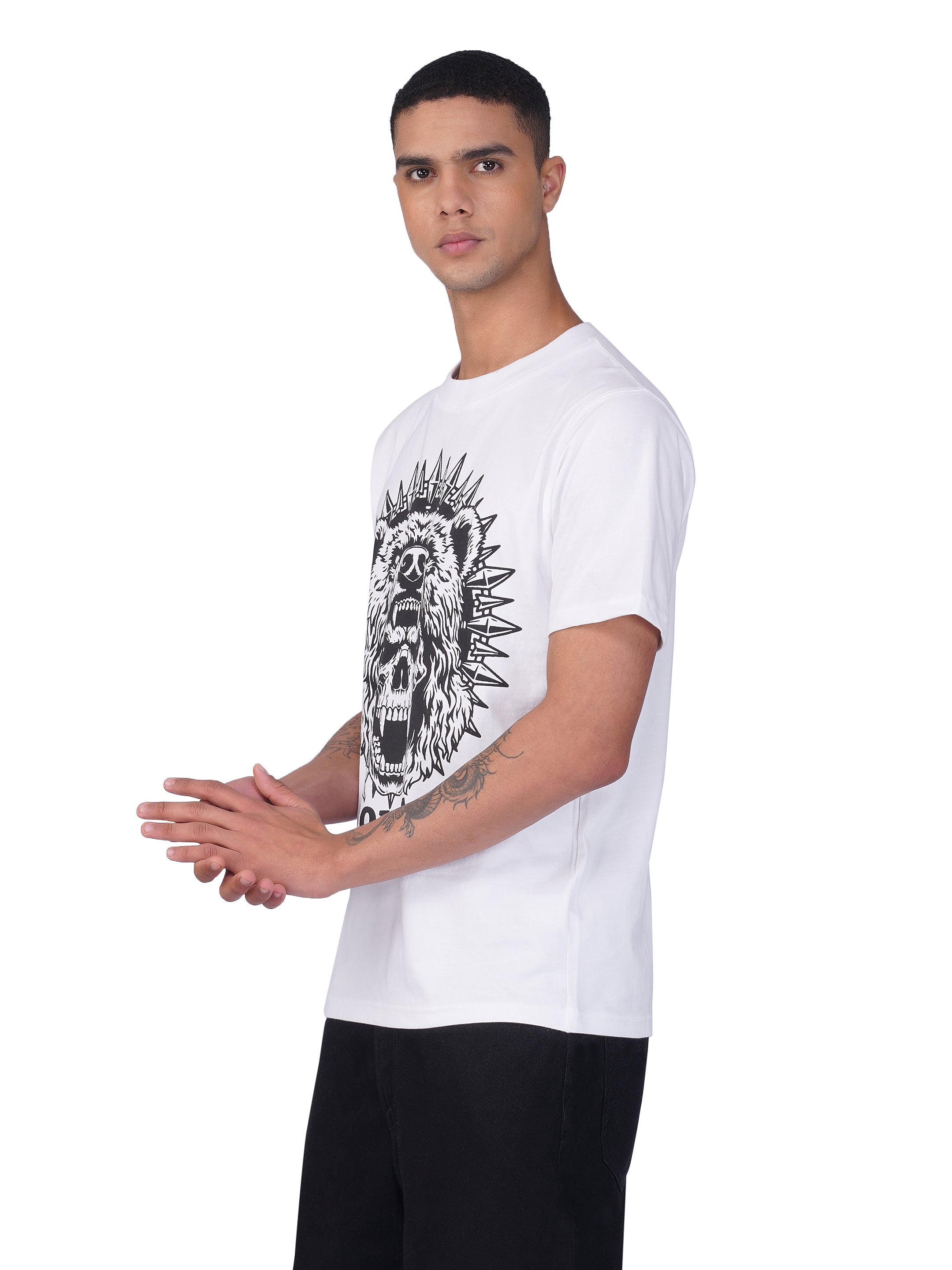 Toxic Materials Hunter White T-Shirt