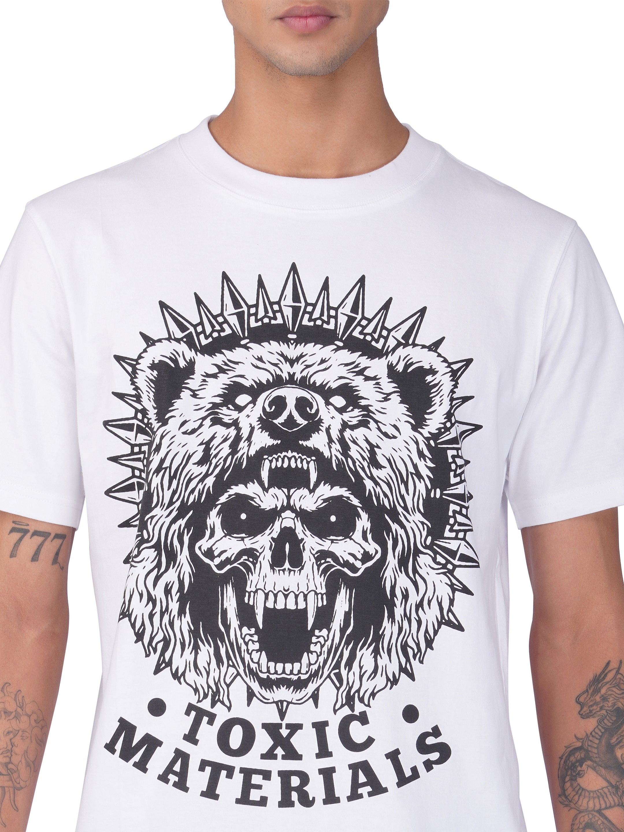Toxic Materials Hunter White T-Shirt
