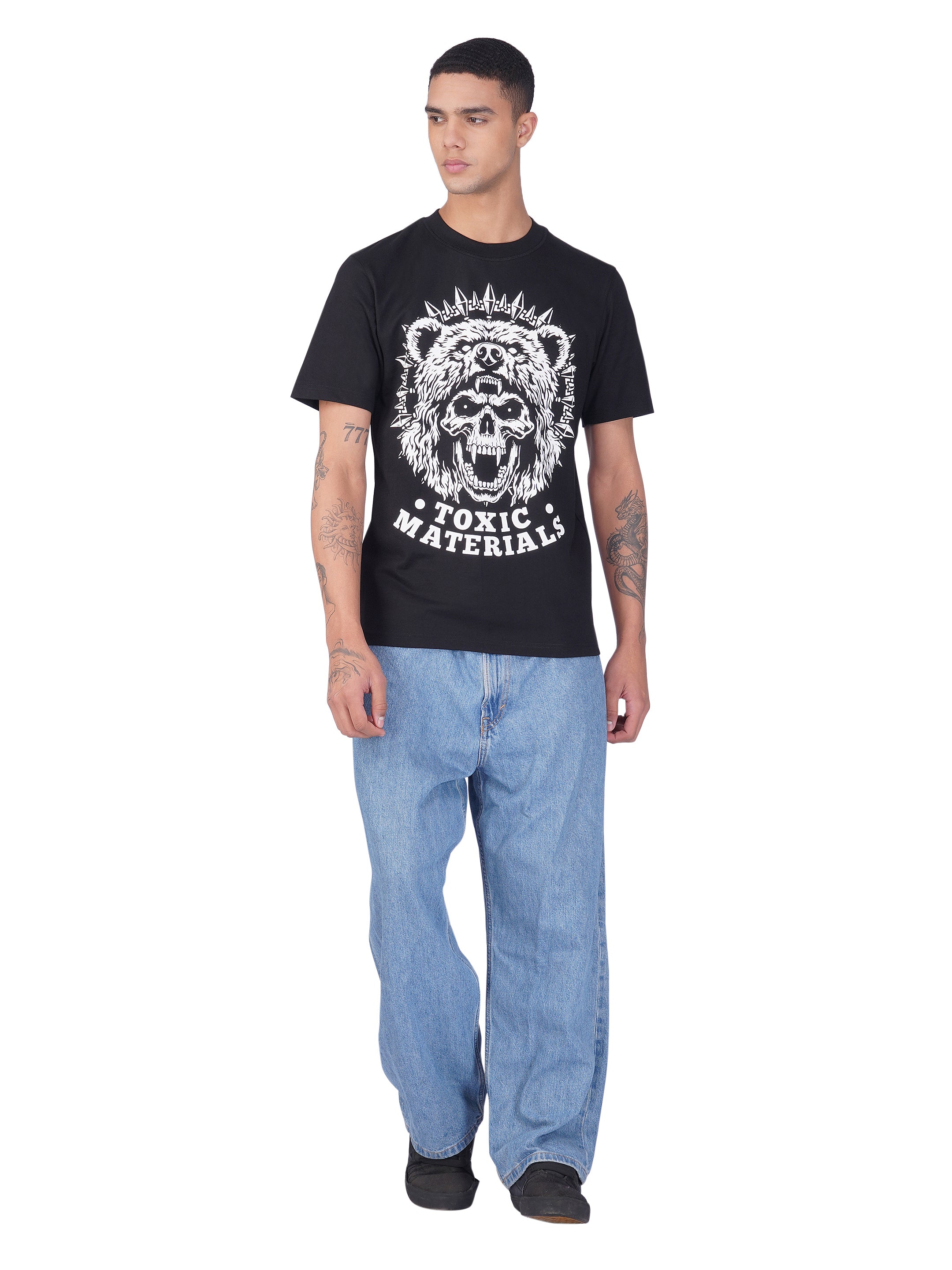 Toxic Materials Hunter Black T-Shirt