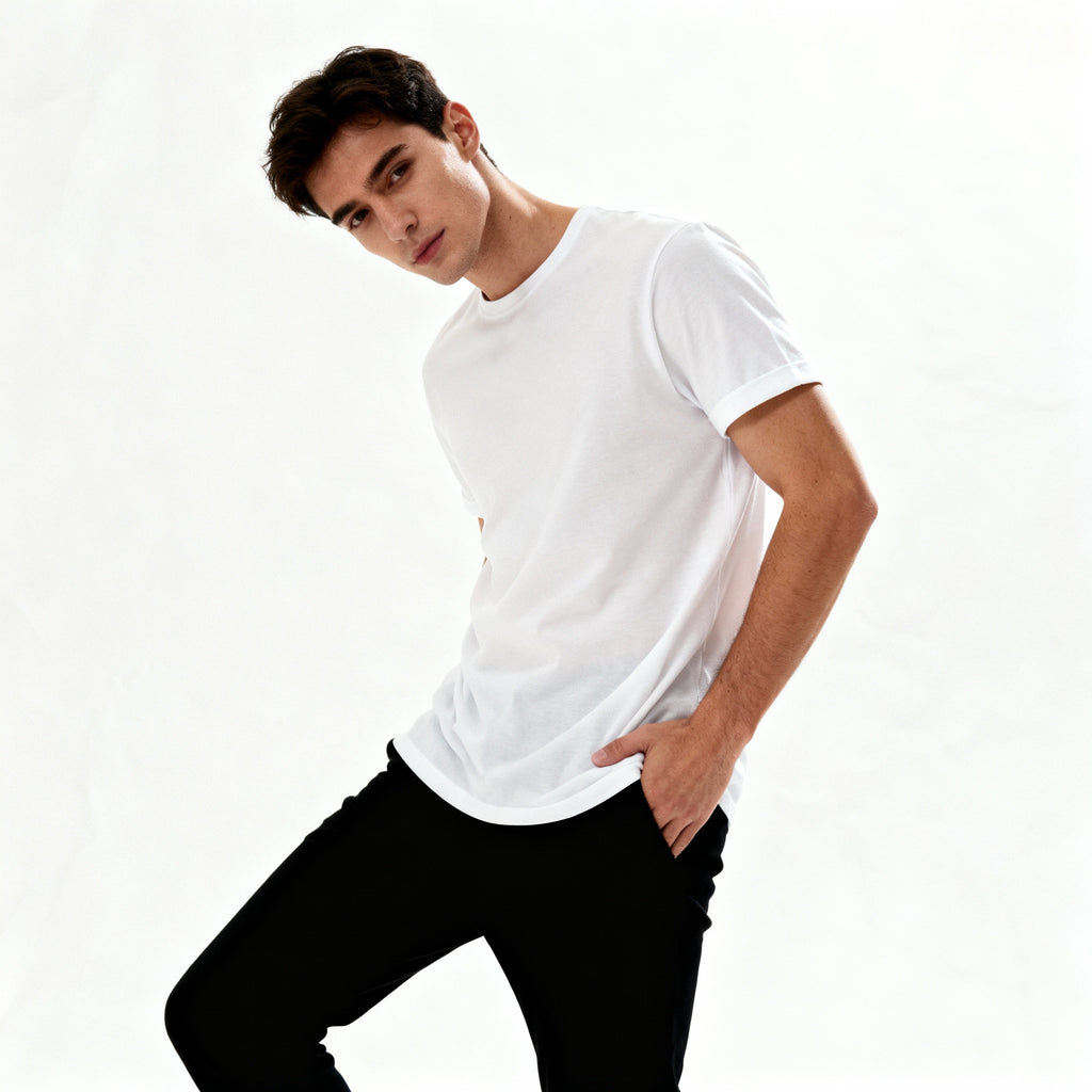 Toxic Materials Crossbones White T-Shirt